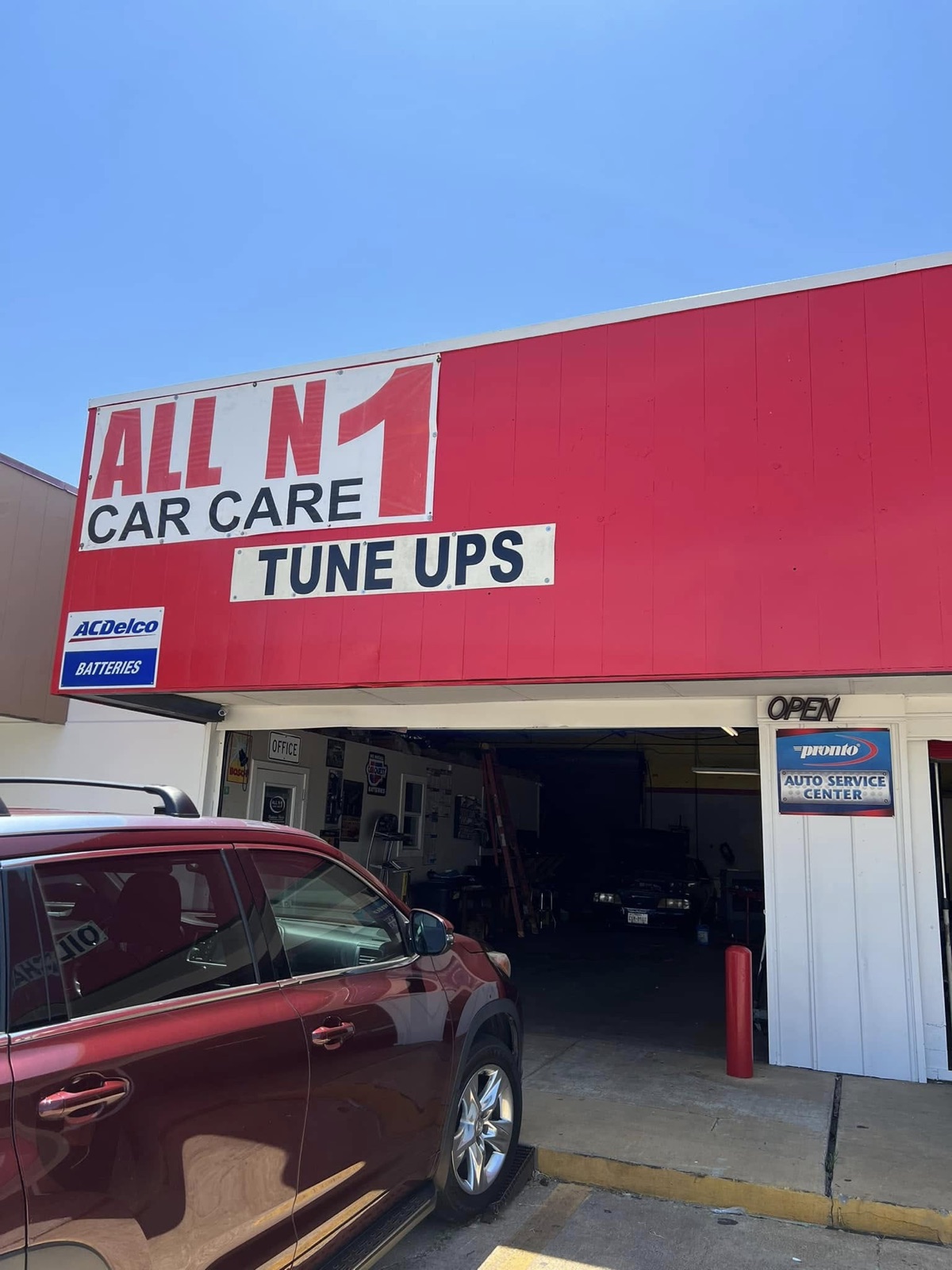 All N 1 Car Care shop exterior